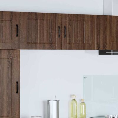 Dishwasher Panel Lucca Brown Oak 50 x 31 x 40 cm vidaXL Dishwasher Panel Lucca Brown Oak 50 x 31 x 40 cm vidaXL
