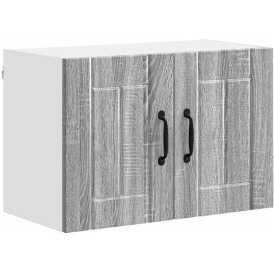 Kitchen Wall Cabinet Lucca Grey Sonoma 60 x 31 x 40 cm vidaXL Kitchen Wall Cabinet Lucca Grey Sonoma 60 x 31 x 40 cm vidaXL