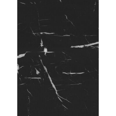 GRAVAHAUS Nero Marquina Laminate Worktop Edging Strip - 1.8m x 44mm - PP7403 GRAVAHAUS Nero Marquina Laminate Worktop Edging Strip - 1.8m x 44mm - PP7403