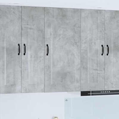 Kitchen Cabinet Kalmar Concrete Grey 50 x 31 x 100 cm vidaXL Kitchen Cabinet Kalmar Concrete Grey 50 x 31 x 100 cm vidaXL