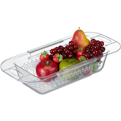 Relaxdays Extendable Sink Strainer Basket - Kitchen Drain Cover Relaxdays Extendable Sink Strainer Basket - Kitchen Drain Cover