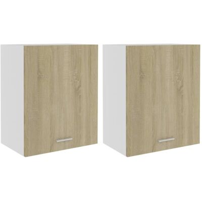 vidaXL Sonoma Oak Kitchen Cabinets - Kitchen Storage Organiser vidaXL Sonoma Oak Kitchen Cabinets - Kitchen Storage Organiser