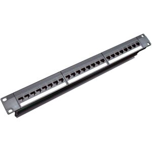 TLILY 19Inch 1U Cabinet Rack Pass-Through 24 Port CAT6 Patch Panel RJ45 contact port(RJ45 port) Modular Frame TLILY 19Inch 1U Cabinet Rack Pass-Through 24 Port CAT6 Patch Panel RJ45 contact port(RJ45 port) Modular Frame