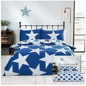 Rapport Home - All Star - Blue - Duvet Cover Set, Kingsize - Blue