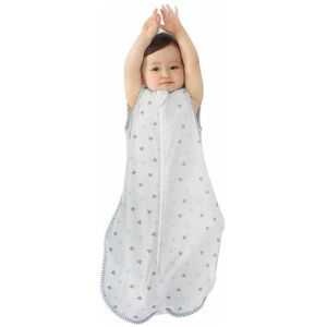 Orchidée - Baby sleeping bag, cotton sleeveless baby smoux blanket (star, 6-12 months)