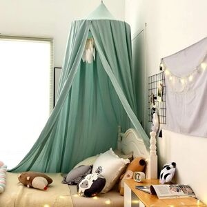 Aougo - Bed Canopy - Hanging Mosquito Net for Kids Room and Bedroom - Green(65cm)