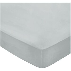 Bedeck Of Belfast - 300 Thread Count Fitted Sheet Single Silver