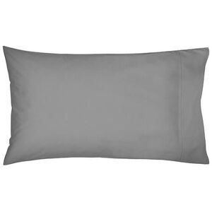 Bedeck Of Belfast - 300 Thread Count Standard Pillowcase Charcoal