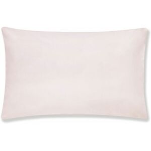 Plain Dye 100% Egyptian Cotton Standard Pillow Case, Blush, Pair - Bianca