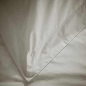 Tencel Plain Dye Cotton Rich Percale 200 Thread Count Oxford Pillow Case, Natural - Bianca