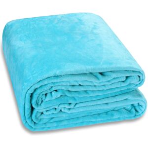 Monzana - Cuddle tv Sofa Blanket Day Bed Throw Snuggle Cosy Cuddly Soft Fleece 200x150 - hellblau (de)