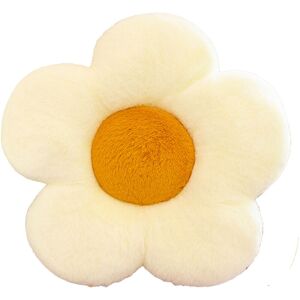 PESCE Cushion Flower pillow, flower-shaped pillow, cushion white 5050cm