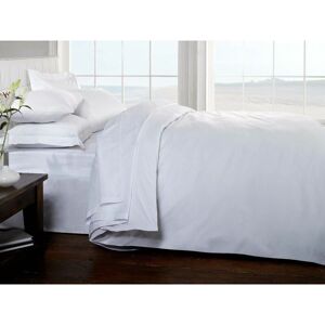 Rapport Home - Egyptian Cotton King Fitted Bed Sheet - White - White