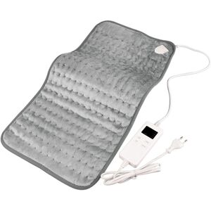 TINOR Electric blanket,Electric Heating Pad with Auto Shut Off, 30×60cm Back Heating Pad Fast Heating for Back, Neck, Shoulder(Grey)