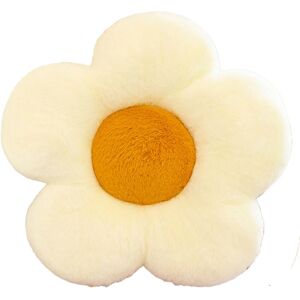 PESCE Flower pillow, flower-shaped pillow, cushion, cushion white 3535cm