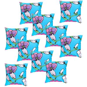 Gardenista - Printed Scatter Cushions for Garden Decoration, 45x45cm Water Resistant Pillows for Outdoor with Hollowfibre Filling, Square Printed