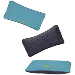 Rectangular Support Pillows for Garden, Back & Headrest Cushions for Outdoor, 60X25 cm Water-Resistant Neck Support Pillows - Teal - Gardenista