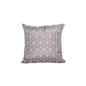 A-MIR Geometric Scatter Outdoor Cushion - Pack of 2 - Polyster - H10 x W45 x L45 cm - Grey