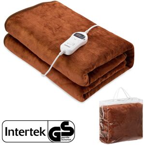 monzana Heating Blanket With Automatic Switch-off 9 Heating Levels Heating Under Blanket 180x130 cm Machine-Washable 40° Overheat Protection