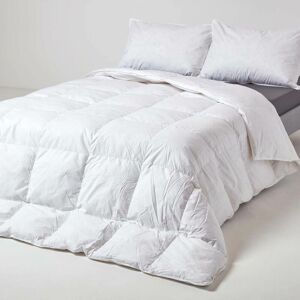 Homescapes - Goose Feather and Down All Seasons Super King Size Duvet - White