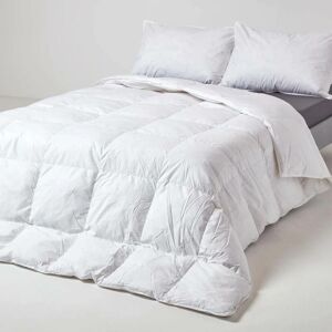 Homescapes - Goose Feather and Down All Seasons King Size Duvet - White