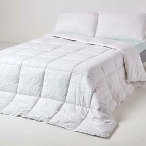 Homescapes - Indulgent Pure Mulberry Silk Blend 4.5 Tog Spring/Summer Duvet, King - White