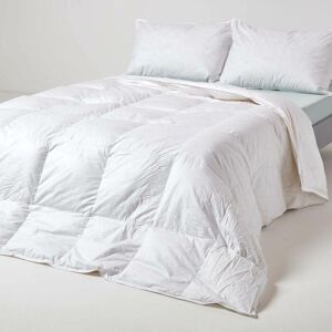 Homescapes - Luxury White Duck Down 10.5 Tog Single Size Autumn Duvet - White