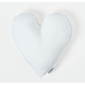 Homescapes - Super Microfibre Heart Shaped Cushion Pad 45 cm (18) - White