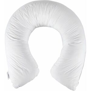 Homescapes - u Shaped Comfort Pregnancy Pillow Super Microfibre - White