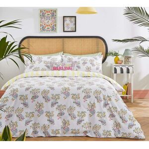 Cath Kidston - Lemon Trees Duvet Cover Set White Double - White