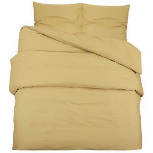 Berkfield Home - Mayfair Duvet Cover Set Taupe 220x240 cm Cotton