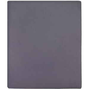 Berkfield Home - Mayfair Jersey Fitted Sheet Anthracite 100x200 cm Cotton