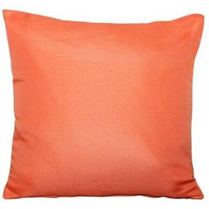 A-MIR Plain Scatter Outdoor Cushion - Pack of 2 - Polyster - H10 x W45 x L45 cm - Orange