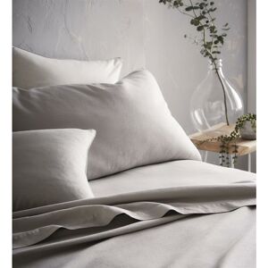 PORTFOLIO HOME Portfolio Prestige Aspect Silver Super King Size Flat Sheet - Silver