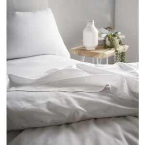 Portfolio Home - Portfolio Prestige Aspect White Super King Size Flat Sheet - White