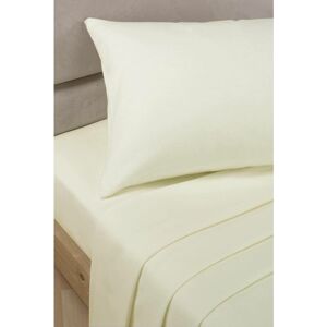 Rapport Home - Rapport Percale Cream Extra Deep Fitted, Single - Cream