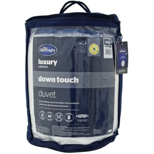 Down Touch 4.5 Duvet Dbl - Lightweight, Double Bed, Summer Comfort - Silentnight