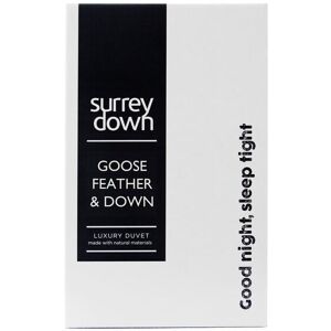 Surrey Down - Home White Goose Feather And Down Duvet, 10.5 Tog, Super King