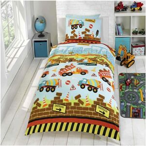 RAPPORT HOME Under Construction Junior Duvet Cover - Multicoloured