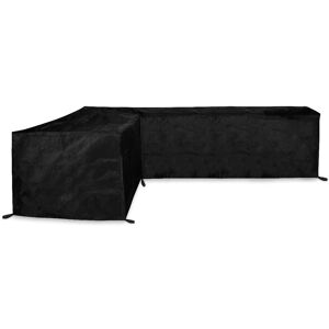 Vonroc - Premium garden lounge sofa cover L-shape 250x250x90 h: 70cm