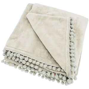 WALTON & CO Walton&co - Cashmere Touch Linen Fleece Throw