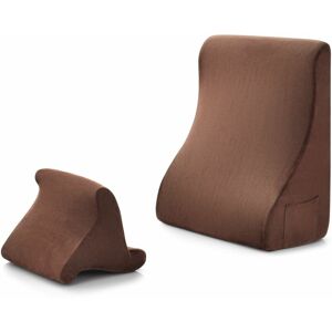 Costway - 4 in 1 Bed Wedge Pillow Tablet Pillow Stand Side Pockets High Resilience Foam Costway - 4 in 1 Bed Wedge Pillow Tablet Pillow Stand Side Pockets High Resilience Foam