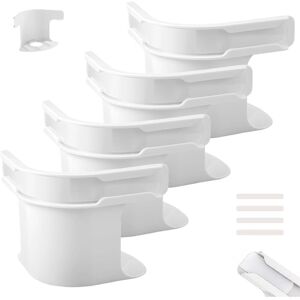 YS-YALOTRS 4-Piece Removable Corner Bed Sheet Holder with Locking Strips, Mounted Mattress Sheet Fixers, Bed Lock Keepers, Anti-Slip Design, White YS-YALOTRS 4-Piece Removable Corner Bed Sheet Holder with Locking Strips, Mounted Mattress Sheet Fixers, Bed Lock Keepers, Anti-Slip Design, White