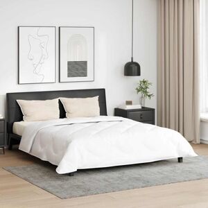 Vidaxl - Duvet Set with Pillow 3 pcs White 240 x 220 cm Microfiber Vidaxl - Duvet Set with Pillow 3 pcs White 240 x 220 cm Microfiber
