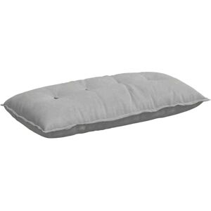 Back Pillow Light Grey 100 x 50 cm Microfibre Fabric vidaXL Back Pillow Light Grey 100 x 50 cm Microfibre Fabric vidaXL
