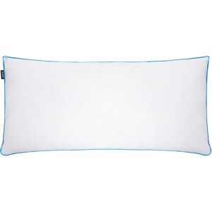 BELIANI Bed Pillow ANETO Low Duck Feathers and Down 40 x 80 cm White BELIANI Bed Pillow ANETO Low Duck Feathers and Down 40 x 80 cm White