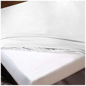 Hosteline IRIS PREMIUM White Single - Fitted sheet Hosteline IRIS PREMIUM White Single - Fitted sheet