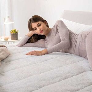 Dreamland - Hunker Down Scandi Sherpa Under Blanket Double Dual Control Dreamland - Hunker Down Scandi Sherpa Under Blanket Double Dual Control