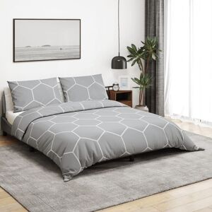 vidaXL 200x200cm Cotton Duvet Cover Set - Bedding Set vidaXL 200x200cm Cotton Duvet Cover Set - Bedding Set