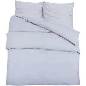 vidaXL Grey Cotton Bedding Set - 200x200 cm + 80x80 cm - Bedding set vidaXL Grey Cotton Bedding Set - 200x200 cm + 80x80 cm - Bedding set